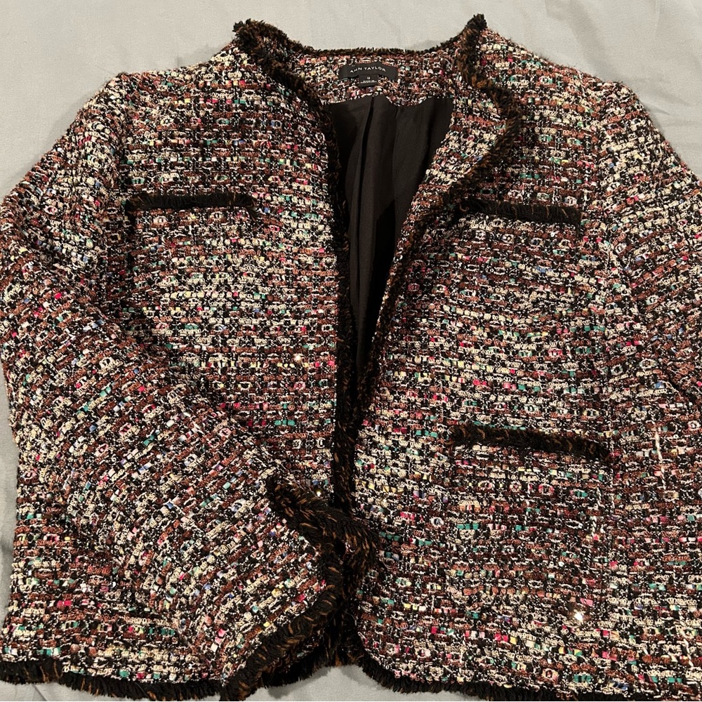 Ann Taylor Tweed Jacket